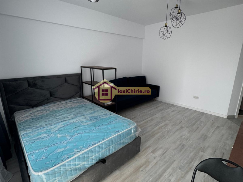 Apartament de inchiriat cu o camera in Iasi, de tip decomandat, suprafata de 37 mp, zona P-ta Nicolina
