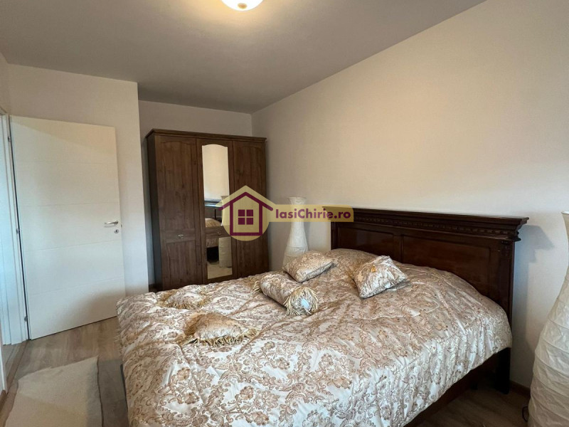 Apartament de inchiriat cu 56 camere in Iasi, de tip semidecomandat, suprafata de 48 mp, zona Copou(Copou Garden )