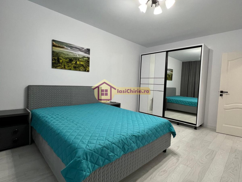 Apartament de inchiriat cu o camera in Iasi, de tip decomandat, suprafata de 40 mp, zona Valea Lupului