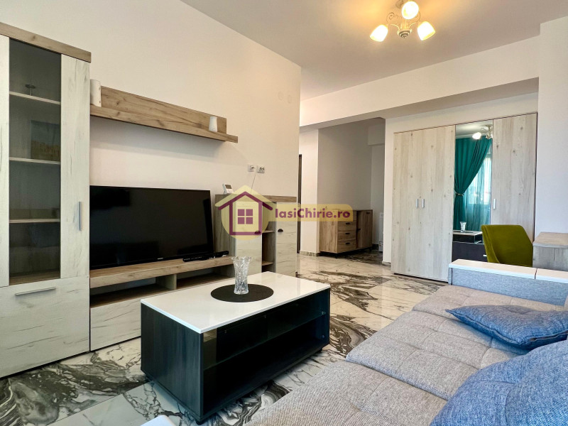 Apartament de inchiriat cu 2 camere in Iasi, de tip decomandat, suprafata de 43 mp, zona Central(Lazar Residence)