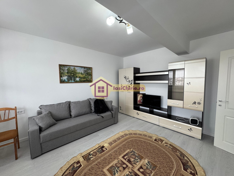 Apartament de inchiriat cu 2 camere in Iasi, de tip decomandat, suprafata de 60 mp, zona Visani