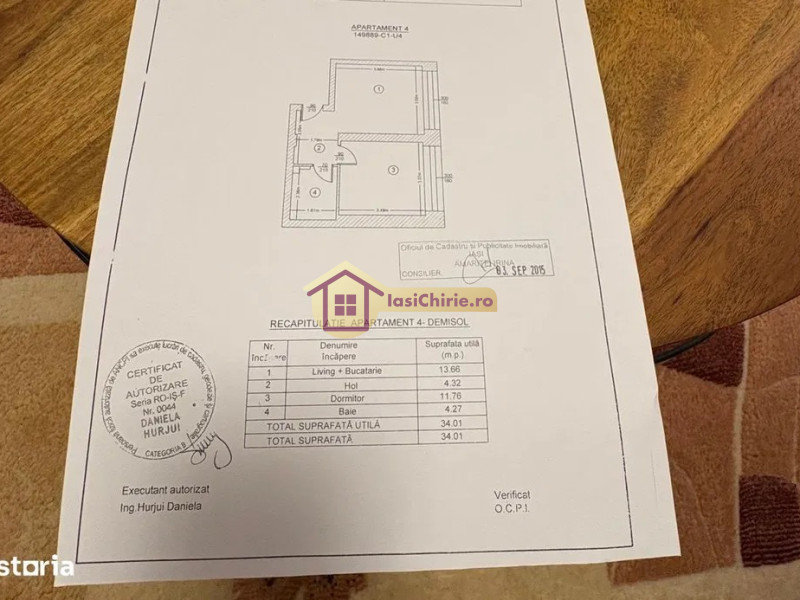 Apartament de vanzare cu 2 camere in Iasi, zona Pacurari - Poza 14