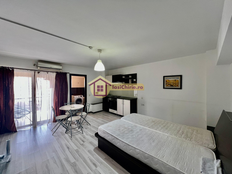 Apartament de inchiriat cu 2 camere in Iasi, de tip semidecomandat, suprafata de 50 mp, zona Centru(Il Primo)
