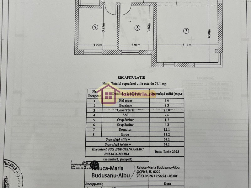 Apartament de vanzare cu 3 camere in Iasi, zona Rediu - Poza 21