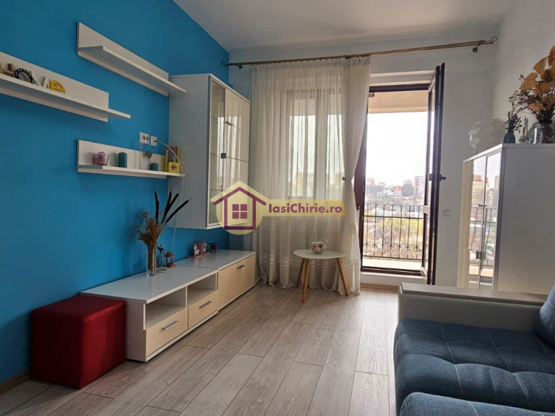 Apartament de inchiriat cu 2 camere in Iasi, de tip decomandat, suprafata de 52 mp, zona Tatarasi